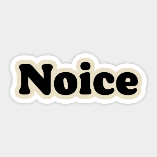 Noice v2 Sticker